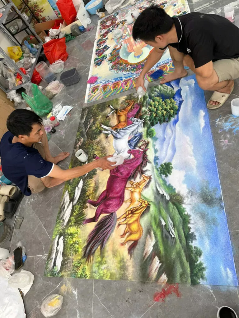 Lựa chọn tranh đá quý theo phong thủy